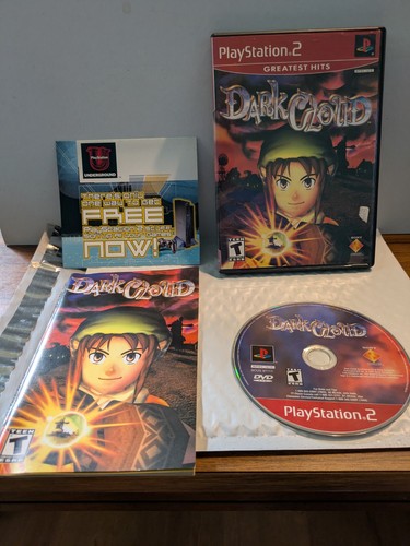 Dark cloud sony playstation - dark,
