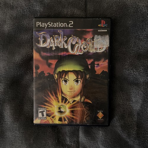 Dark cloud black - dark, label