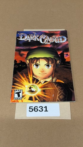 Dark cloud ps2 manual only - dark,