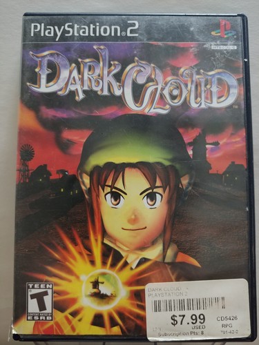 Dark cloud sony - dark,