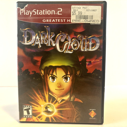 Dark cloud sony playstation - cloud,