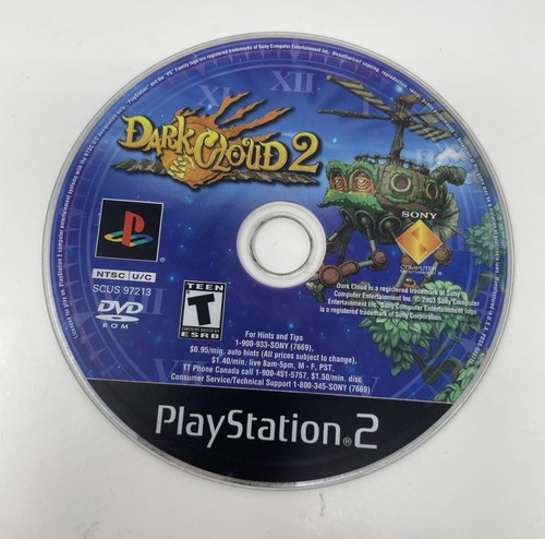 Dark cloud sony playstation - cloud, (sony
