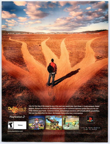 Dark cloud ps2 - dark,