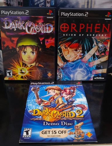 Dark cloud sony - cloud, playstation